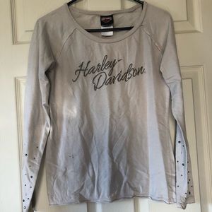 Harley-davidson long sleeve top